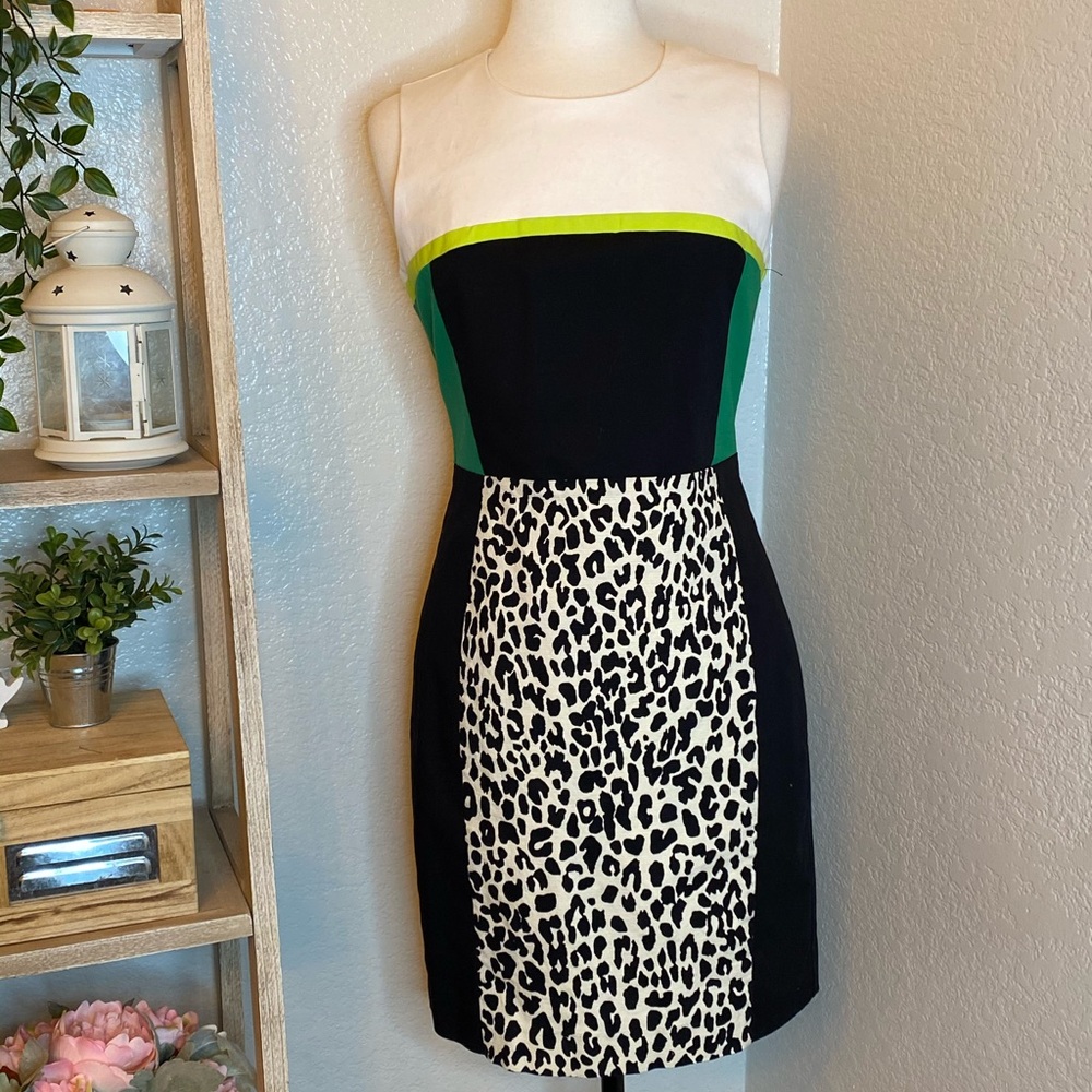 Calvin Klein animal print dress
